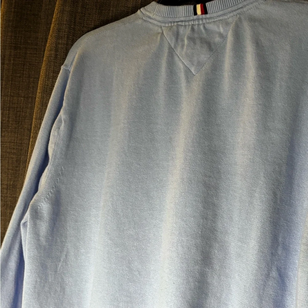 Tommy‎ Hilfiger Men's Light Blue Crewneck Sweater